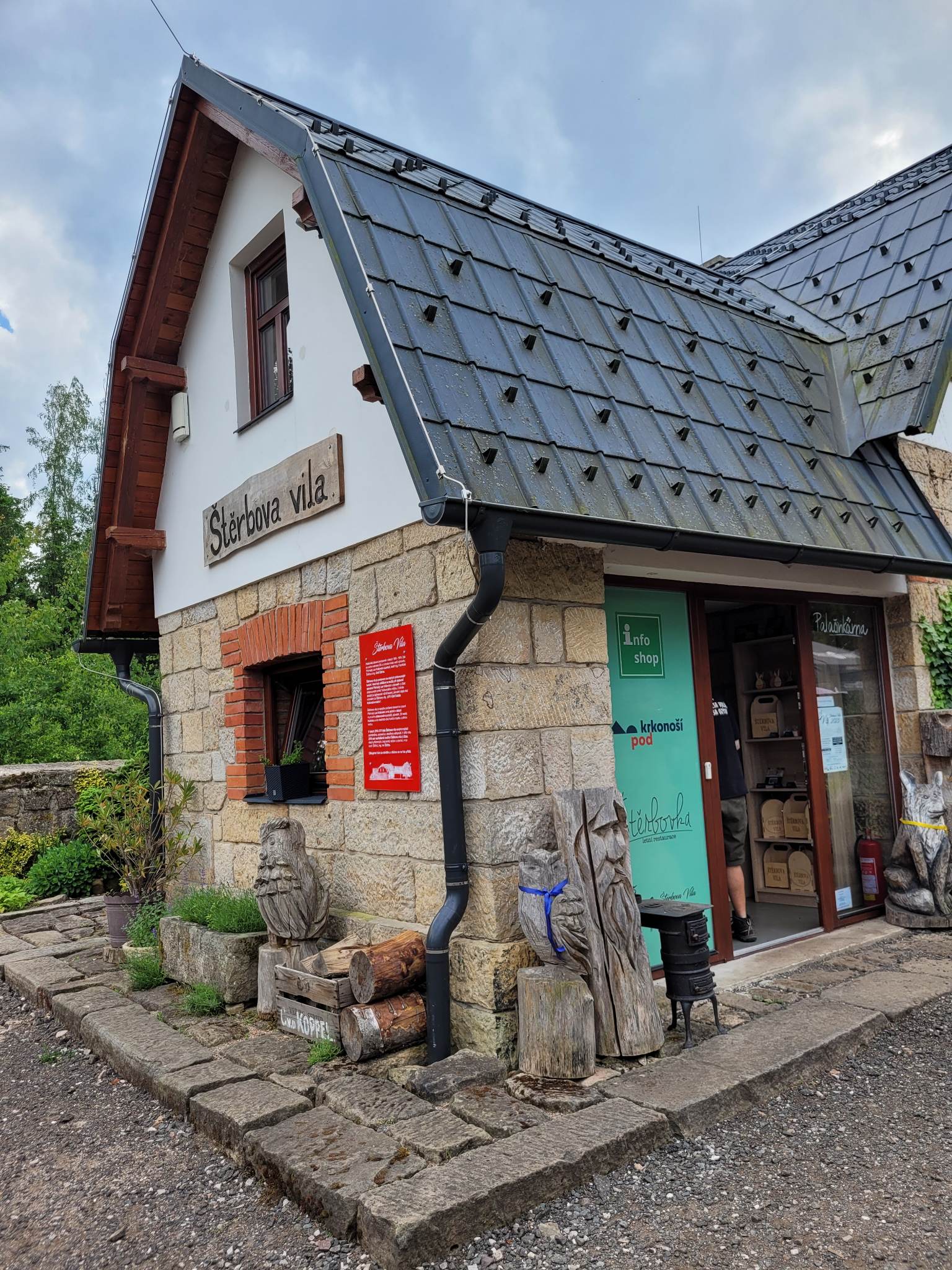 Infocentrum InfoShop_Štěrbova vila